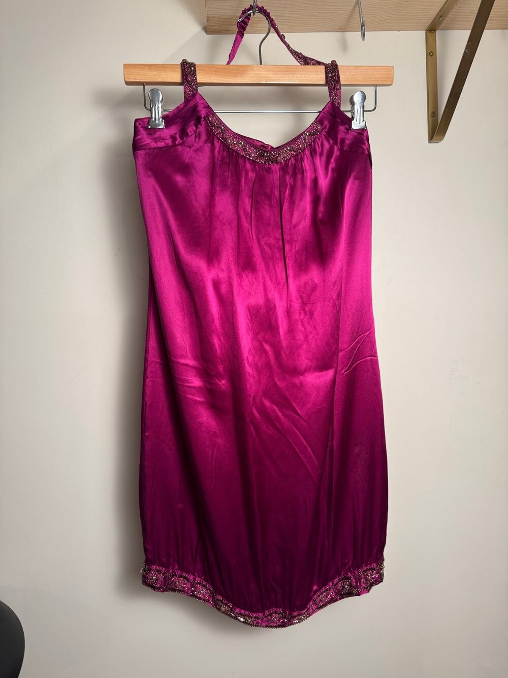 NWT Y2K Bubble Dress in 100% SILK Laundry By Shelli Segal